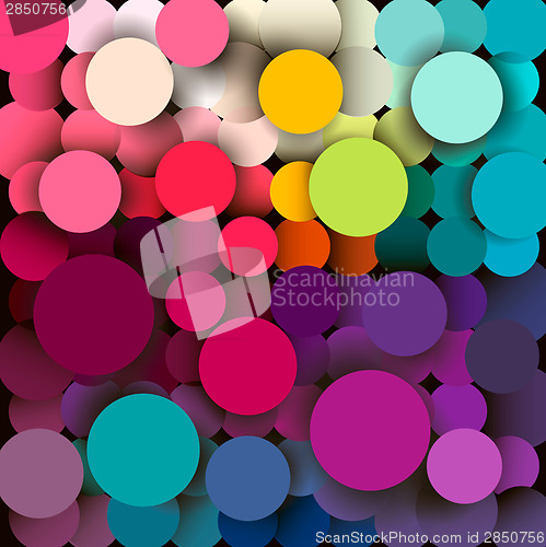 Image of Colorful abstract geometric background