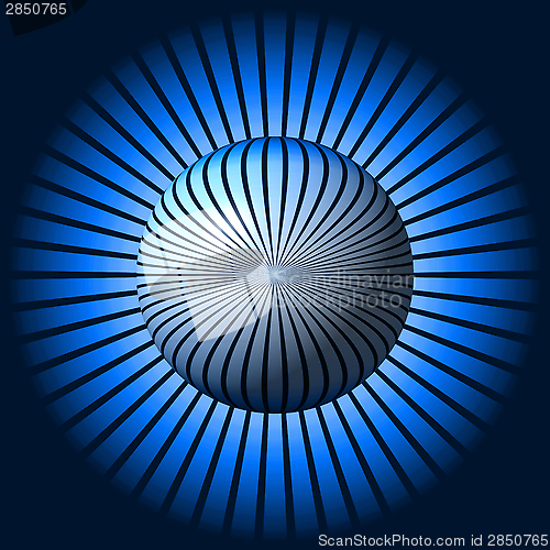 Image of Blue Star Globe
