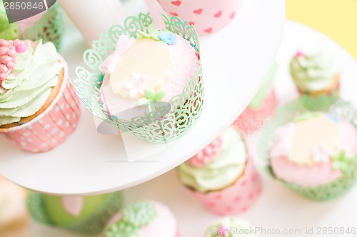 Image of set of delicious homemade sweets