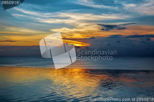 Image of Balinese sunset