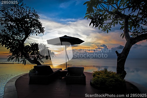 Image of Balinese sunset