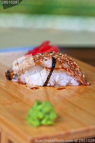 Image of sushi unagi