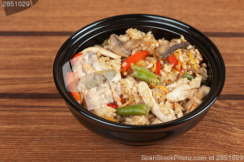 Image of Rice chicken vegetable