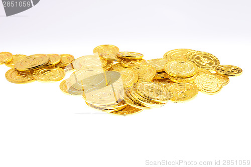 Image of Pile of gold coins