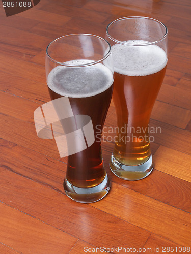 Image of Two glasses of German beer