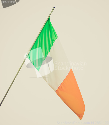 Image of Retro look Irish flag