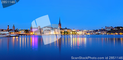 Image of View of Stockholm city