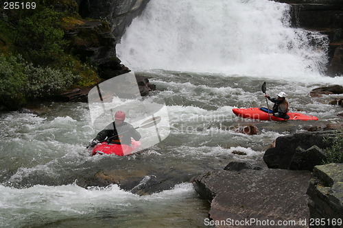 Image of River rafting