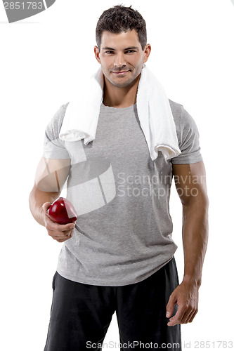Image of Athletic young man 