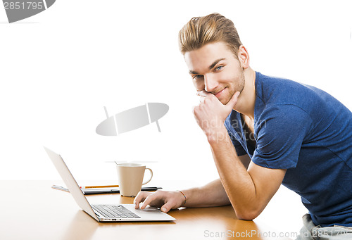 Image of Young designer working