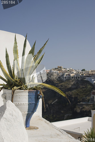 Image of santorini view