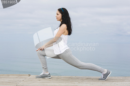 Image of Woman doing exercises