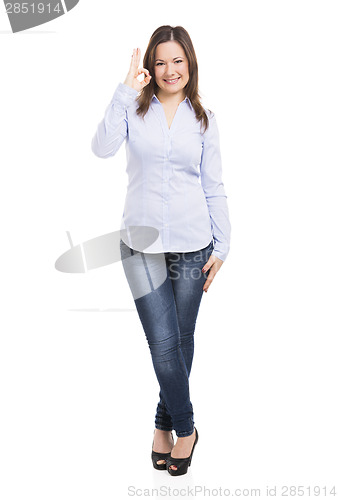 Image of Positive woman