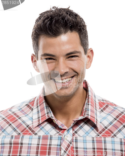 Image of handsome man smiling