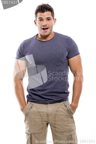 Image of Astonished man