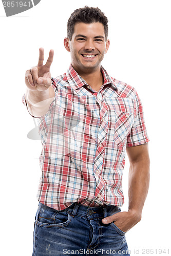 Image of Positive and happy man