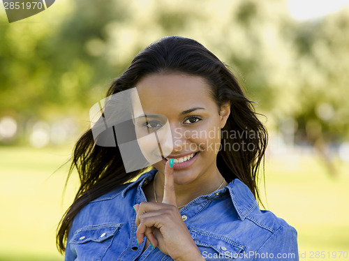 Image of Beautiful African American woman