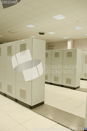 Image of servers research center 