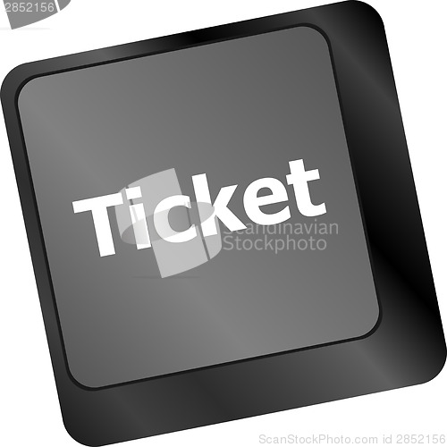 Image of Buy tickets computer keyboard key