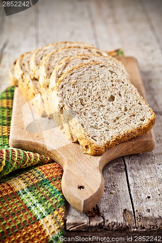 Image of  fresh bread slices