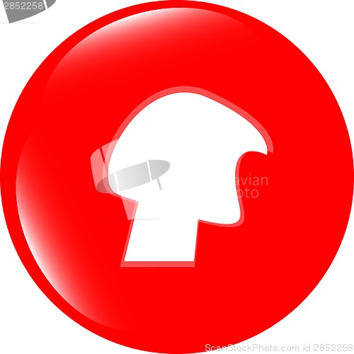 Image of abstract design elements - icon or button