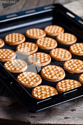 Image of fresh homemade honey cookies