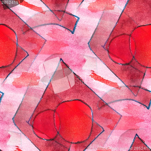 Image of ornament drawing usa blue colorful pattern water ancient texture