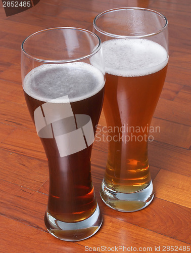 Image of Two glasses of German beer