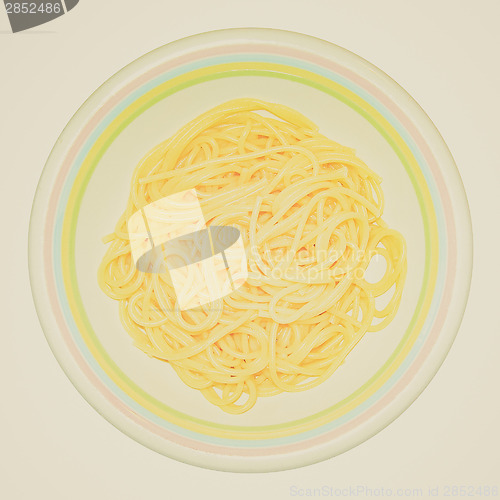 Image of Retro look Pasta picture