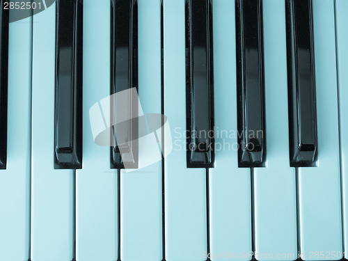 Image of Music keyboard keys