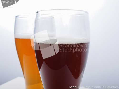 Image of Two glasses of German beer