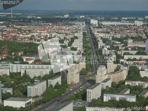 Image of Berlin aerial view