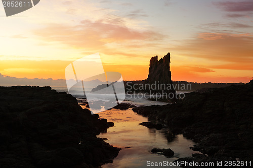 Image of Sunrise at Cathedral Rocks, Kiama Downs Australia