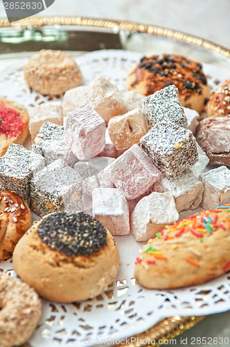 Image of Turkish delight dessert