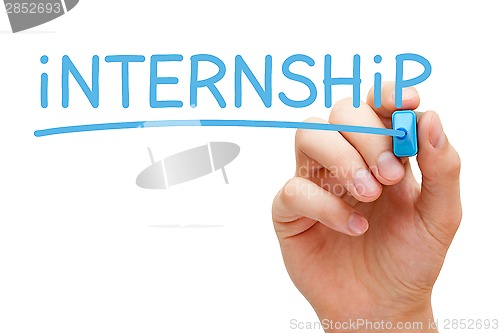 Image of Internship Blue Marker