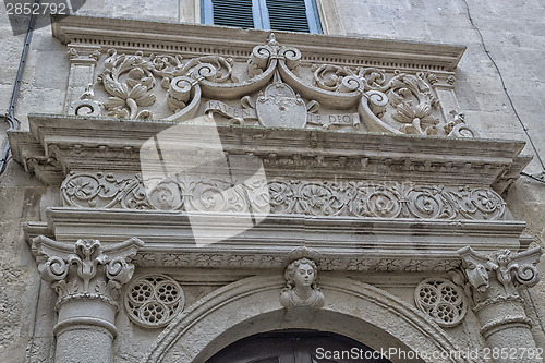 Image of Baroque details  in Lecce