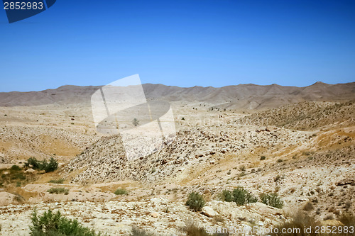 Image of Rocky desert in Tunisia