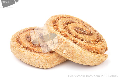 Image of Spiral hazelnut cookie