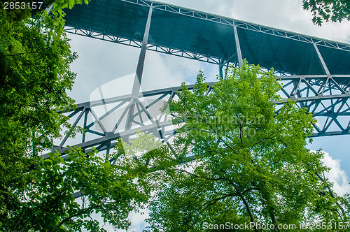 Image of West Virginia's New River Gorge bridge carrying US 19 