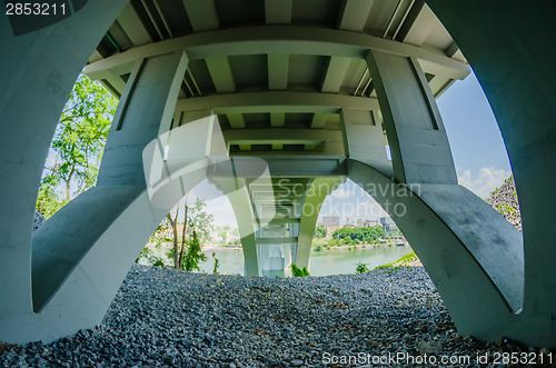 Image of Henley Bridge over the Tennessee River Knoxville