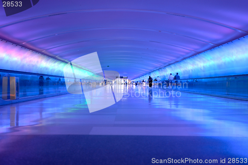 Image of Airport Tunnel Glow