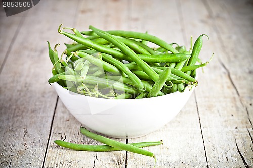 Image of green string beans in a bowl