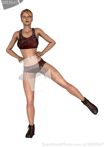 Image of Young Sportswoman