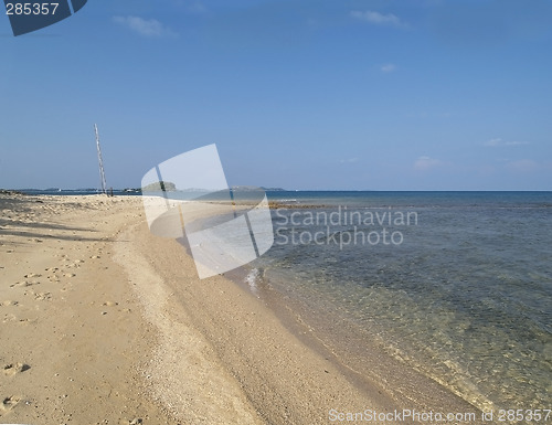 Image of Beach on deserted island