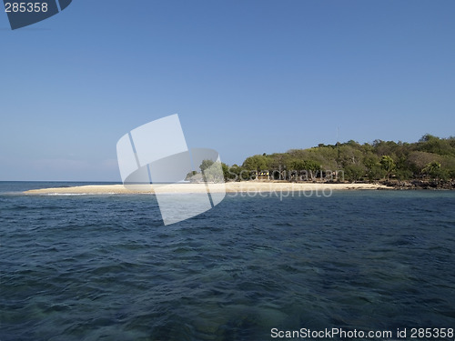 Image of Island with deserted beach in Thailand