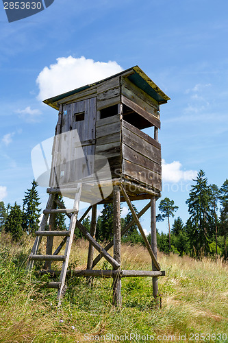 Image of Wooden Hunters High Seat