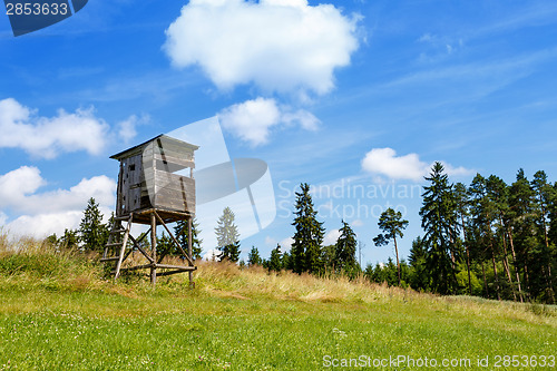 Image of Wooden Hunters High Seat