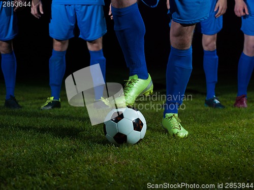 Image of soccer players team