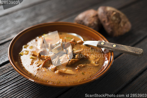 Image of mushroom soup