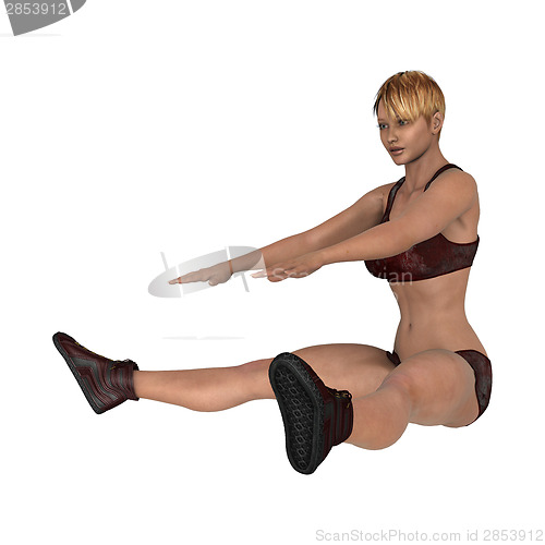 Image of Young Sportswoman